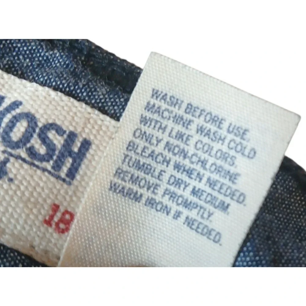 Oshkosh Boys Pants 4T Toddler E-Z Adjust Waist Cargo Dark Blue 100% Cotton NWT‎